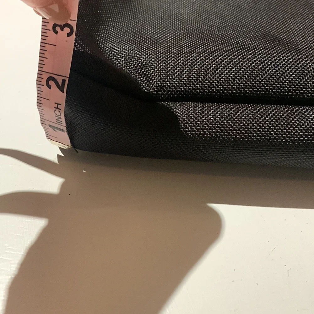 Tumi black computer case. Laptop bag travel